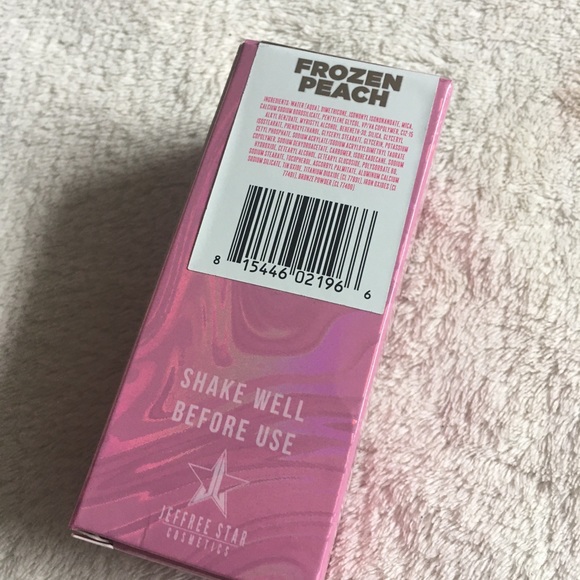 Jeffree Star Liquid Frost Highlighter Frozen Peach BNIB - Picture 7 of 14